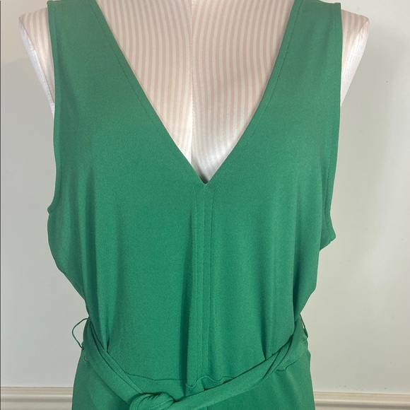 Banana Republic Green Belted Dress - Picture 4 of 5